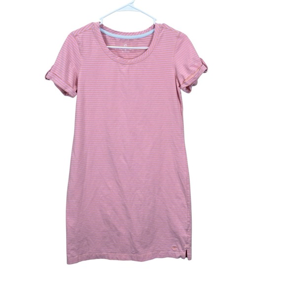 Southern Tide Dresses & Skirts - SOUTHERN TIDE Casual Sport Dress, Womens Sz S, Stripe, Short Sleeve Pink Orange